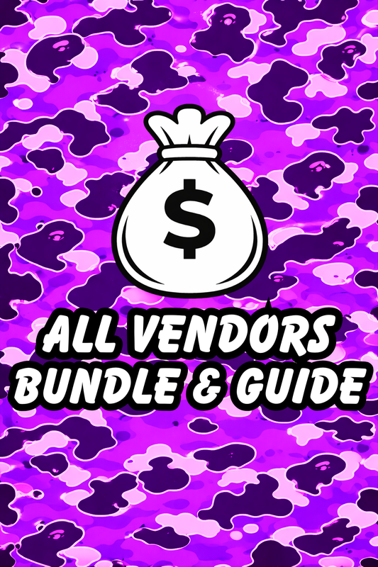 ALL VENDORS BUNDLE & GUIDE